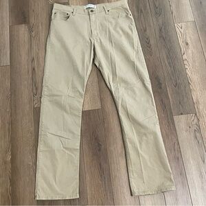 Wrangler‎ Straight Fit Flex Tan Pants Mens